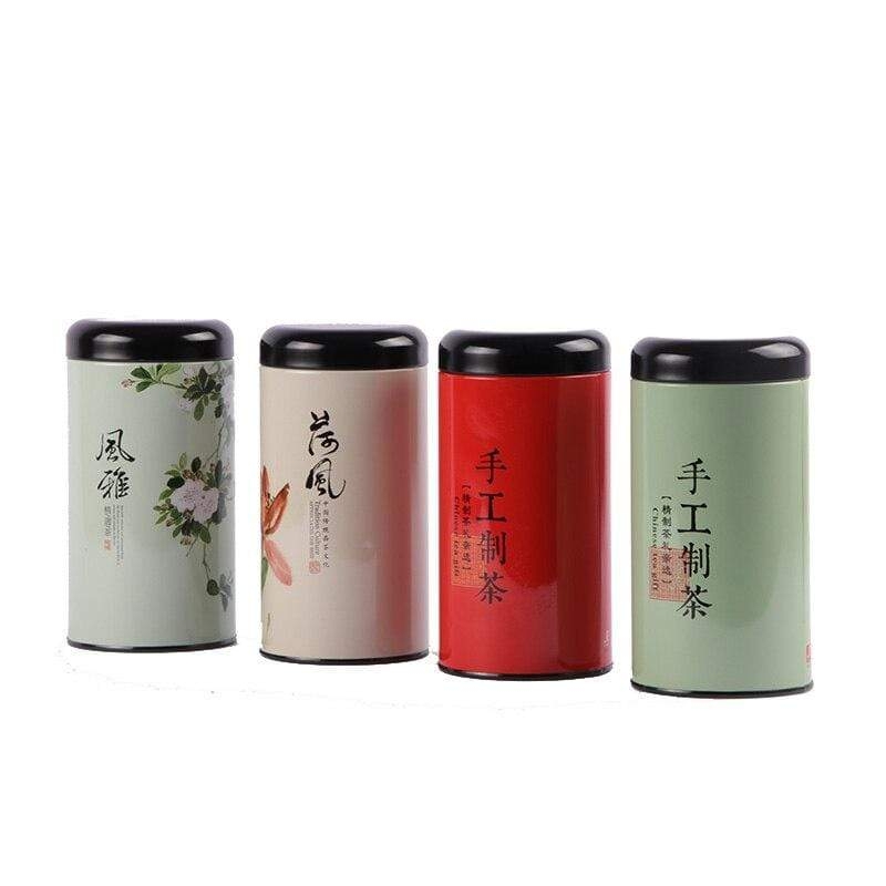 Promotion factory price food safe tin tea round metal box tin tea packaging tin can with airtight lids