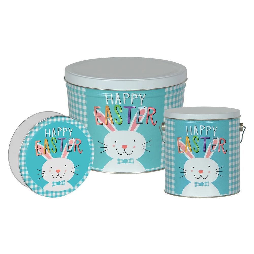 Happy Easter Tin Collection Easter Tin Box